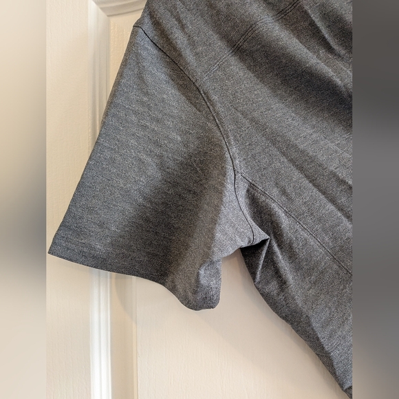 Kuhl Airkuhl Polo Short Sleeve Shirt Mens Size L Gray Striped Hiking Outdoor NWT - Picture 15 of 16